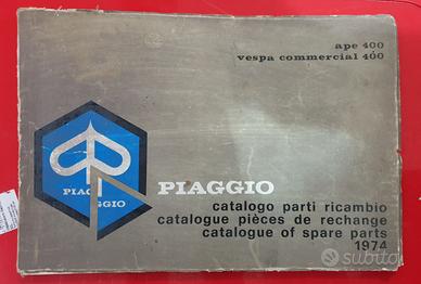 Catalogo parti di ricambio piaggio ape 400