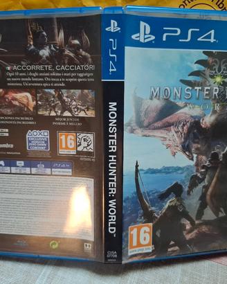 monster hunter world ps4