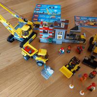 Lotto Lego cantiere 60076 + 60072 NUOVO - RARO