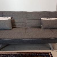 DIVANO LETTO PIEGHEVOLE COL.GRIGIO