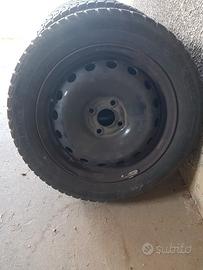 Cerchi in ferro Fiat a 4 fori