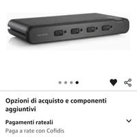 BELKIN F1DN104B-3ea - Interruttore KVM sega


