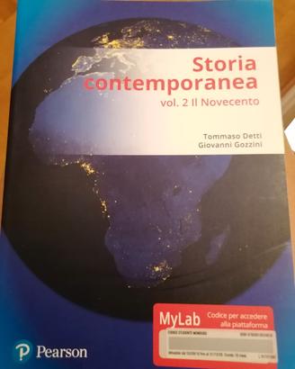 Libro storia contemporanea