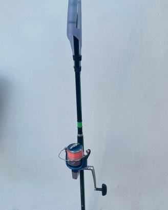 Canna da pesca maver con mulinello shimano

