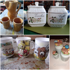 Ceramiche varie vasetti ecc. Leggi annuncio