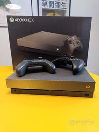 Xbox One X Gold Rush Limitata 1TB + 2 controller