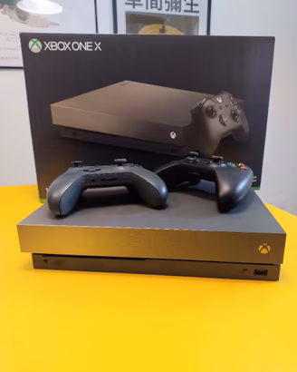 Xbox One X Gold Rush Limitata 1TB + 2 controller