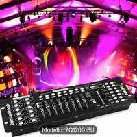 Console DMX 512 per il controllo delle luci.

-