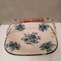 portatovaglioli  in ceramica vintage 