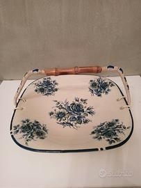 portatovaglioli  in ceramica vintage 