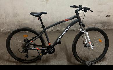 Bici ROCKRIDER MTB ST-120 grigio-arancione