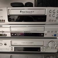 Videoregistratore multimarca Samsung Sony Aiwa LG 