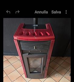 Stufa a pallets