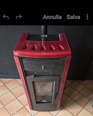 Stufa a pallets