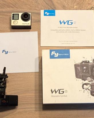 Feiyutech stabilizzatore gimbal gopro