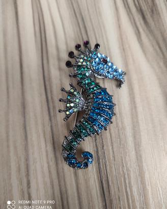 Spilla cavalluccio marino 