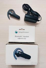 Sony Ericsson: auricolare wireless+charger USB