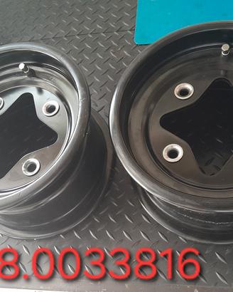 cerchi anteriori 10' per quad  suzuki honda 