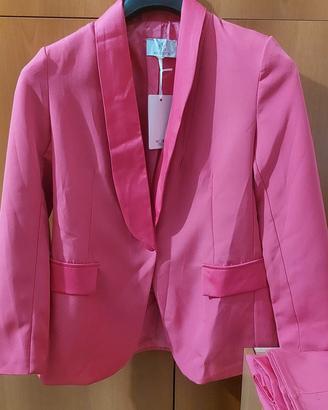 Tailleur fucsia