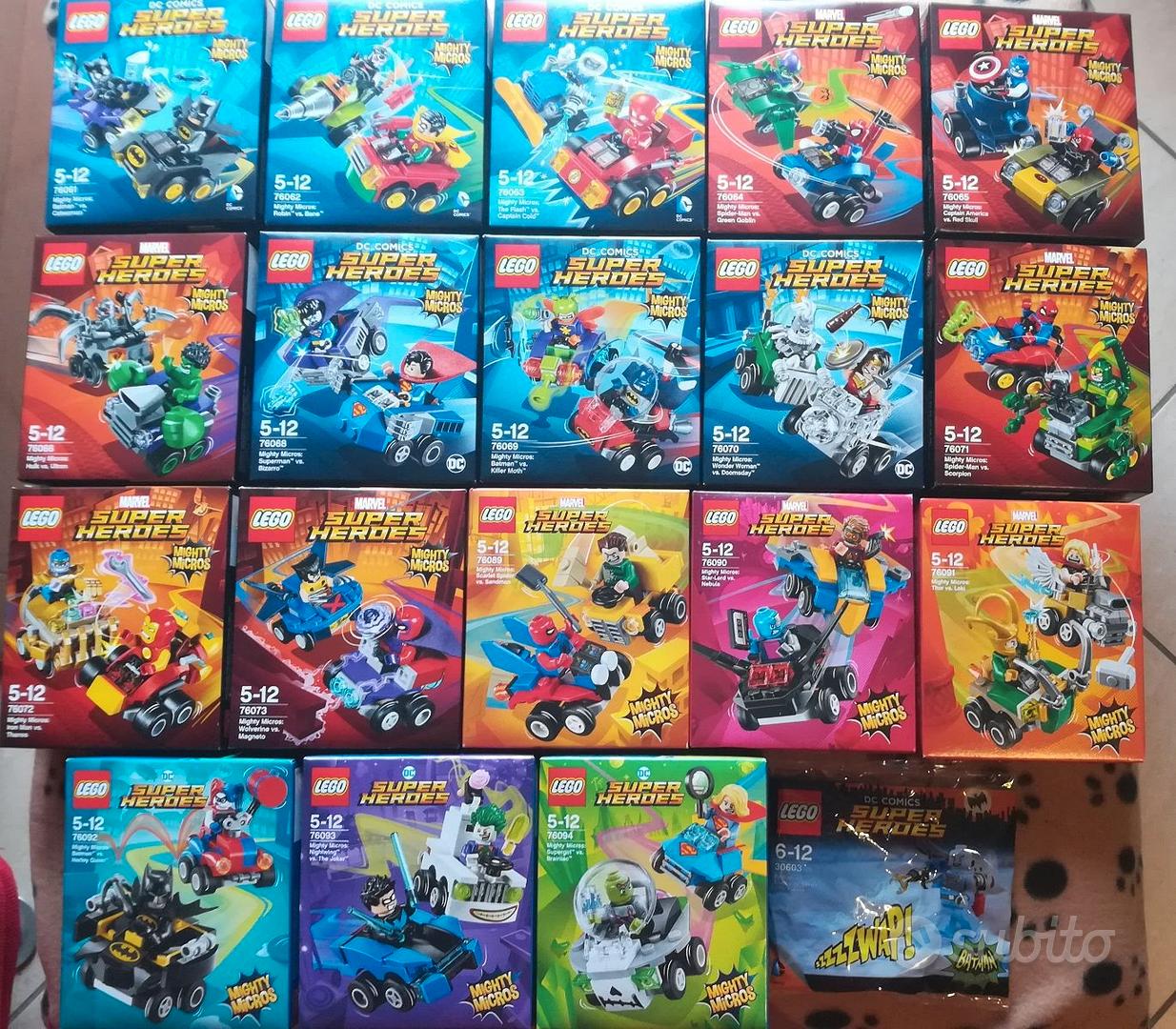18 Set Lego Mighty Micros (serie completa) - Collezionismo In vendita a ...