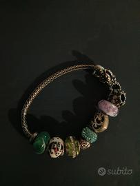 Trollbeads bracciale con quattro beads