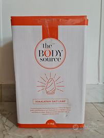 Lampada di sale dell'Himalaya con interruttore reg