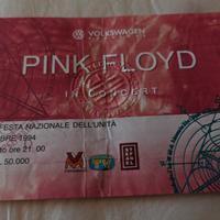 ticket Concerto Pink Floyd  Modena 17/09/1994