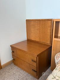 Comodini Vintage in legno Massello