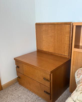 Comodini Vintage in legno Massello