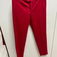Pantaloni uomo rossi
