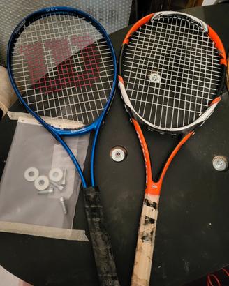 Racchette da tennis usate