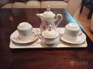 set da tè in ceramica Leander Czech Republic 1907