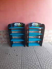 Scaffali/librerie star wars