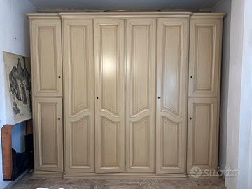 Armadio stile veneziano legno massello