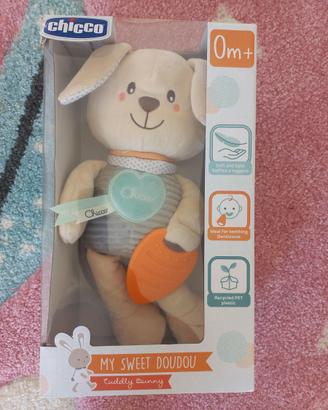 CHICCO coniglio bunny peluche con massaggiagengive
