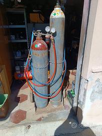 Set bombole fiamma ossidrica