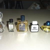 Lotto campioncini mignon profumi e liquori