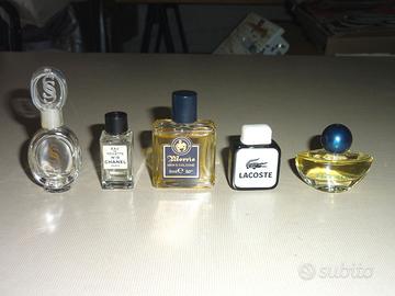 Lotto campioncini mignon profumi e liquori