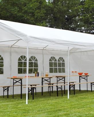 Gazebo Car Parking GAZ160 — 6x3 metri IMBALLATO