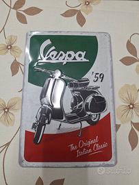 TARGHE VINTAGE IN METALLO