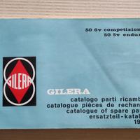 CATALOGO GILERA 1974 50 6V 50 5V RICAMBI ORIGINALE