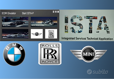 KIT DIAGNOSI CODIFICA BMW MINI OBD ISTA