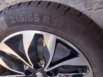 Pneumatici CONTINENTAL 215/55 R 17 V estivi.