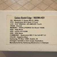 Galaxy Book4 edge / 960XMA-KB1