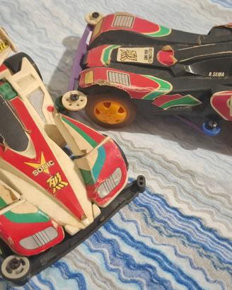 2 Mini 4WD Tamiya - Vanguard & Sonic Saber