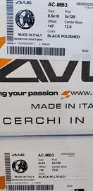 CERCHI NUOVI RAGGIO 18 POLLICI BMW $MODELLO_AUTO$ 