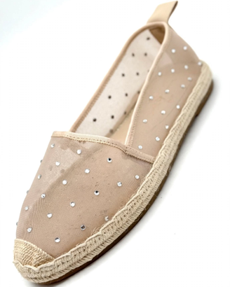 Titolo: Espadrillas H&M Beige con Strass - Nuove c