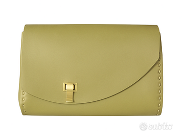 Grande tracolla CUOIO con separatore. PEZZO UNICO!