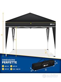 Gazebo 3x3 nuovo