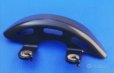 Paraspruzzi corona carbonio diavel